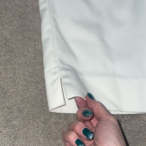 Rafaella Crop Pants White Size 6P - Picture 3 of 11